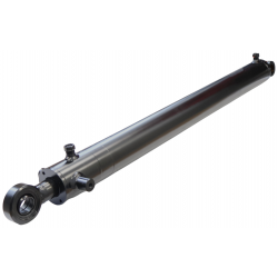 POLSKI SIŁOWNIK HYDRAULICZNY WŁÓKI 63x36 SKOK 740 2-STR, L=960 SKRAW-MET